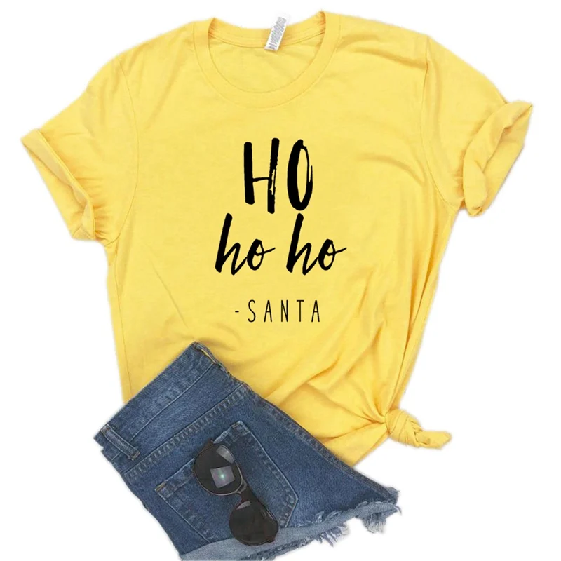 Women T Shirt Ho Ho Santa Letters Print Tshirt Women Short Sleeve O Neck Loose T-shirt Ladies Summer Causal Tee Shirt Clothes
Women T Shirt Ho Ho Santa Letters Print Tshirt Women Short Sleeve O Neck Loose T-shirt Ladies Summer Causal Tee Shirt Clothes