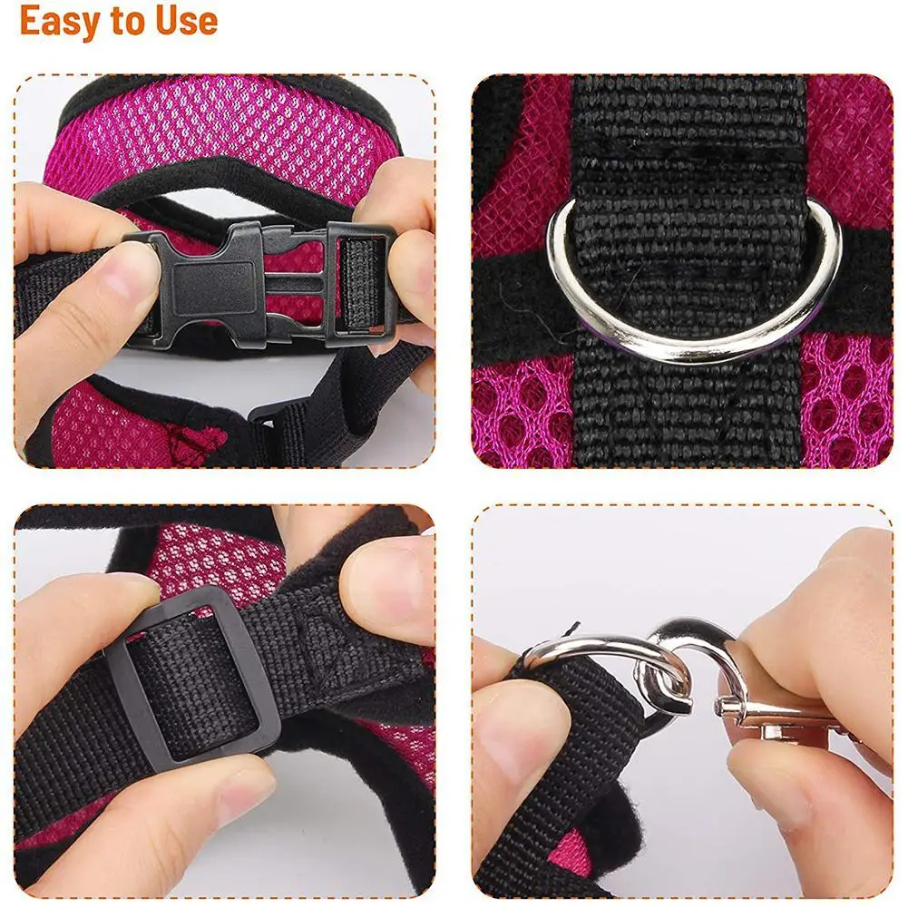 

Small Poultry Traction Belt For Hen Chicken Harness With Soft Mesh Harness And Chicken Lead For Duck Goose Hen Training Walking