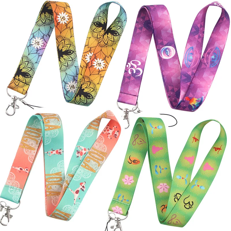 Indian Sanskrit OM Symbol Lanyard Keychain Chakra Healing Energy Neck Straps Yoga Lovers Hang Rope Phone Charm Keys Jewelry Gift
Indian Sanskrit OM Symbol Lanyard Keychain Chakra Healing Energy Neck Straps Yoga Lovers Hang Rope Phone Charm Keys Jewelry Gift