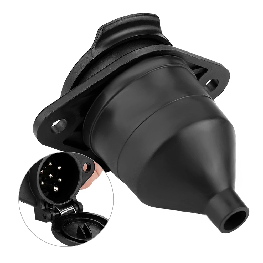 Brand New 24V 7 Pin Trailer Socket Connector Adapter For Car Semi Trailer Truck(Black)
Brand New 24V 7 Pin Trailer Socket Connector Adapter For Car Semi Trailer Truck(Black)