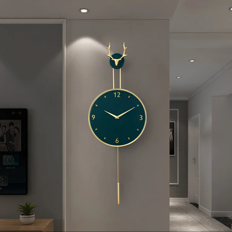 Alloy Deer Head Wall Clock Modern Minimalist Light Luxury Clocks Creative Silent Unique Reloj De Pared Home Decoration EB5WC
Alloy Deer Head Wall Clock Modern Minimalist Light Luxury Clocks Creative Silent Unique Reloj De Pared Home Decoration EB5WC