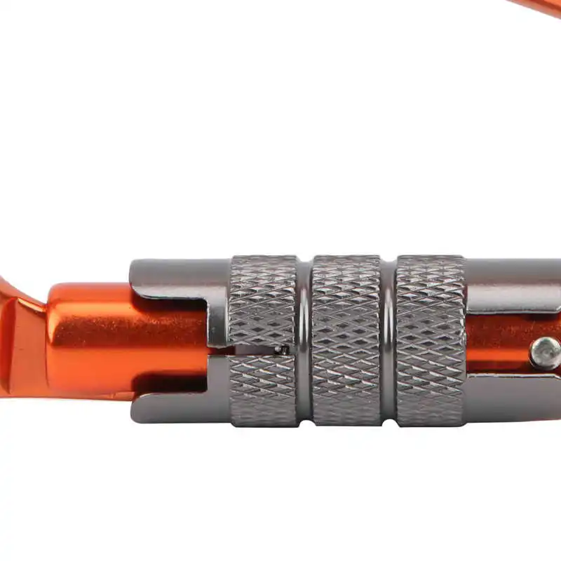 30KN Outdoor Climbing Carabiner Aviation Aluminum Auto Lock D-Shape Carabiner Safety Mountaineering Lock Buckle
30KN Outdoor Climbing Carabiner Aviation Aluminum Auto Lock D-Shape Carabiner Safety Mountaineering Lock Buckle