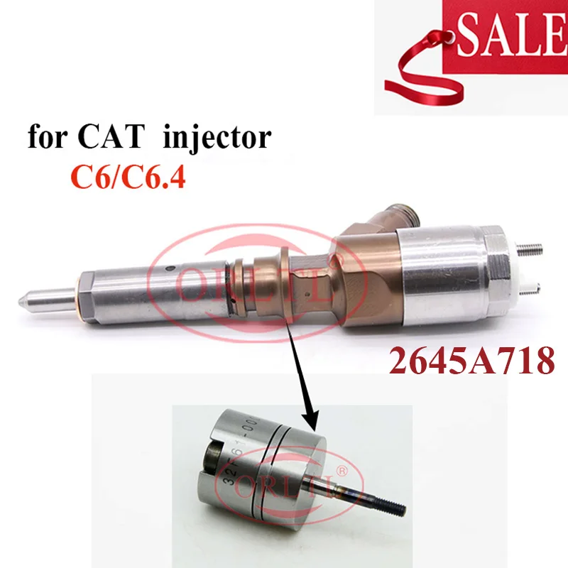 2645A718 Common Rail Injector 2645a718 320D for CAT d18m01y13p4752 tracked excavator 320D
2645A718 Common Rail Injector 2645a718 320D for CAT d18m01y13p4752 tracked excavator 320D