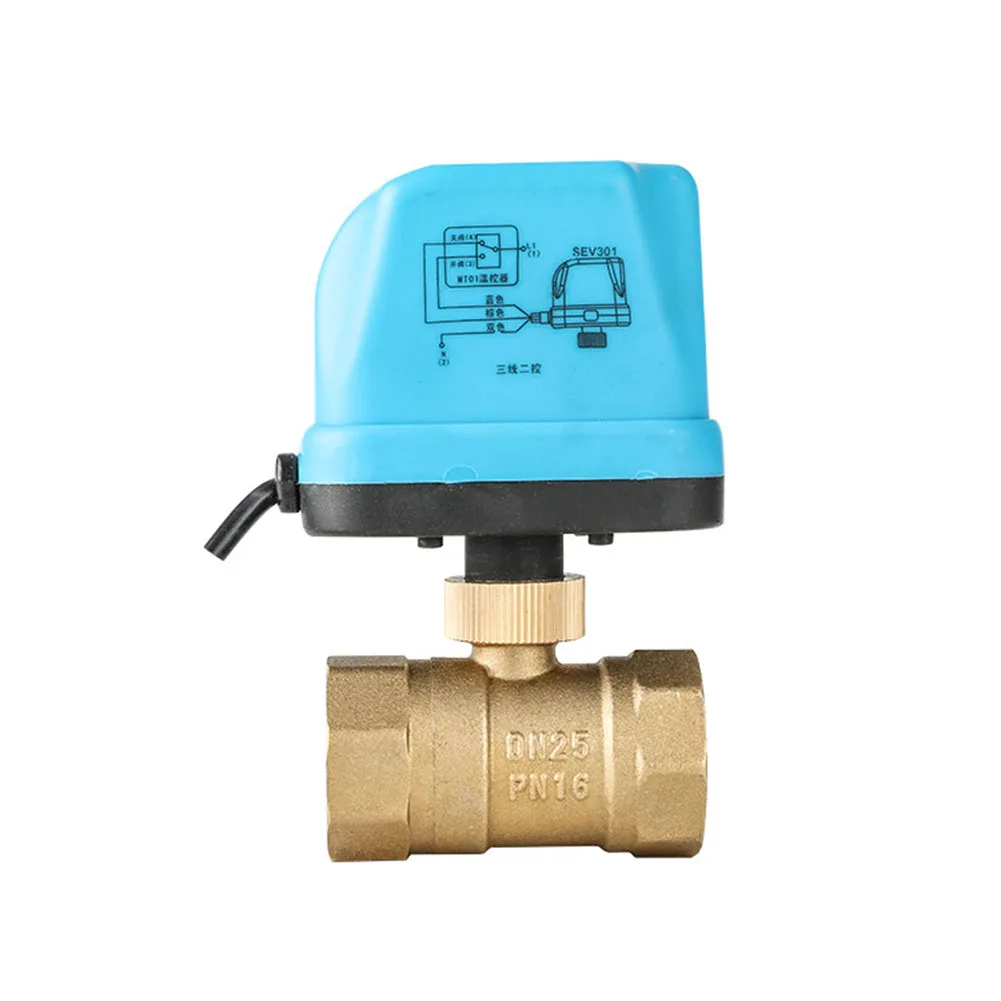 220V Electric Ball Valve Brass Motorized Two-way Durable Waterproof Switch Type AUG889
220V Electric Ball Valve Brass Motorized Two-way Durable Waterproof Switch Type AUG889