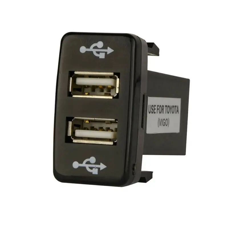 Car 2-Port Dual USB Charger Accessory For Toyota 4Runner/Prado 120 Series 2003-2009 Accessories Charging Useful
Car 2-Port Dual USB Charger Accessory For Toyota 4Runner/Prado 120 Series 2003-2009 Accessories Charging Useful