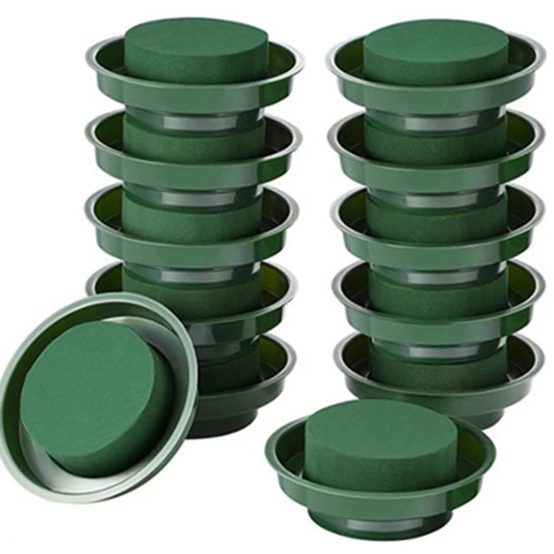 8PCS Wedding Aisle DIY Craft Flower Arrangement Absorb Water Home Garden Green Floral Foam Keep Fresh Brick Block Round
8PCS Wedding Aisle DIY Craft Flower Arrangement Absorb Water Home Garden Green Floral Foam Keep Fresh Brick Block Round