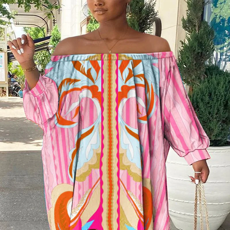 Pink Dresses for Women Off Shoulder Loose Dresses Long Sleeve Solid Dresses Casual Evening Dresses Female Party Dresses 2021
Pink Dresses for Women Off Shoulder Loose Dresses Long Sleeve Solid Dresses Casual Evening Dresses Female Party Dresses 2021