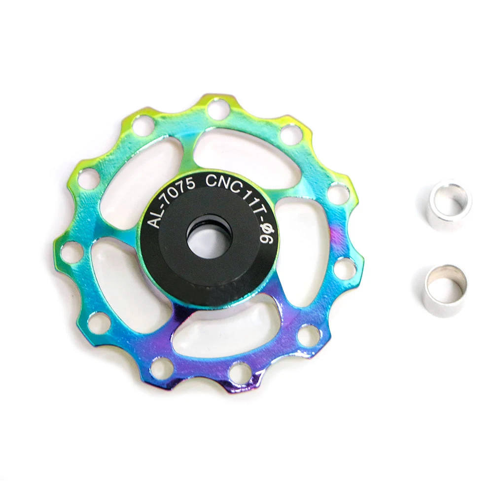 MTB Aluminum Alloy Jockey Wheel 11T/13T CNC Guide Roller Pulley Wheel Rear Derailleur Guide Wheels
MTB Aluminum Alloy Jockey Wheel 11T/13T CNC Guide Roller Pulley Wheel Rear Derailleur Guide Wheels