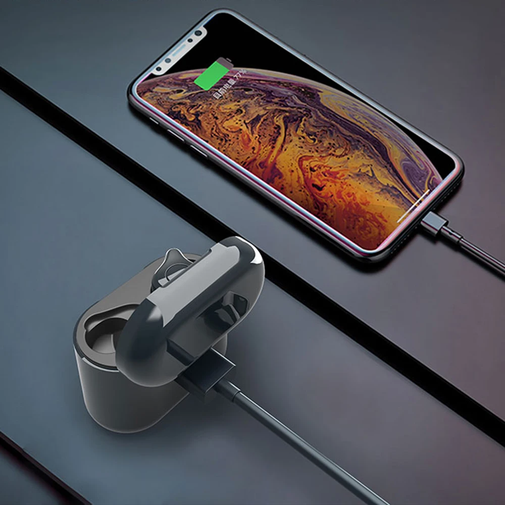 R5 TWS Wireless Earphones Bluetooth 5.0 Hifi 6D Surround Stereo Sound Earbuds Noise Reduction Mini Earphone Qi wireless charger
R5 TWS Wireless Earphones Bluetooth 5.0 Hifi 6D Surround Stereo Sound Earbuds Noise Reduction Mini Earphone Qi wireless charger