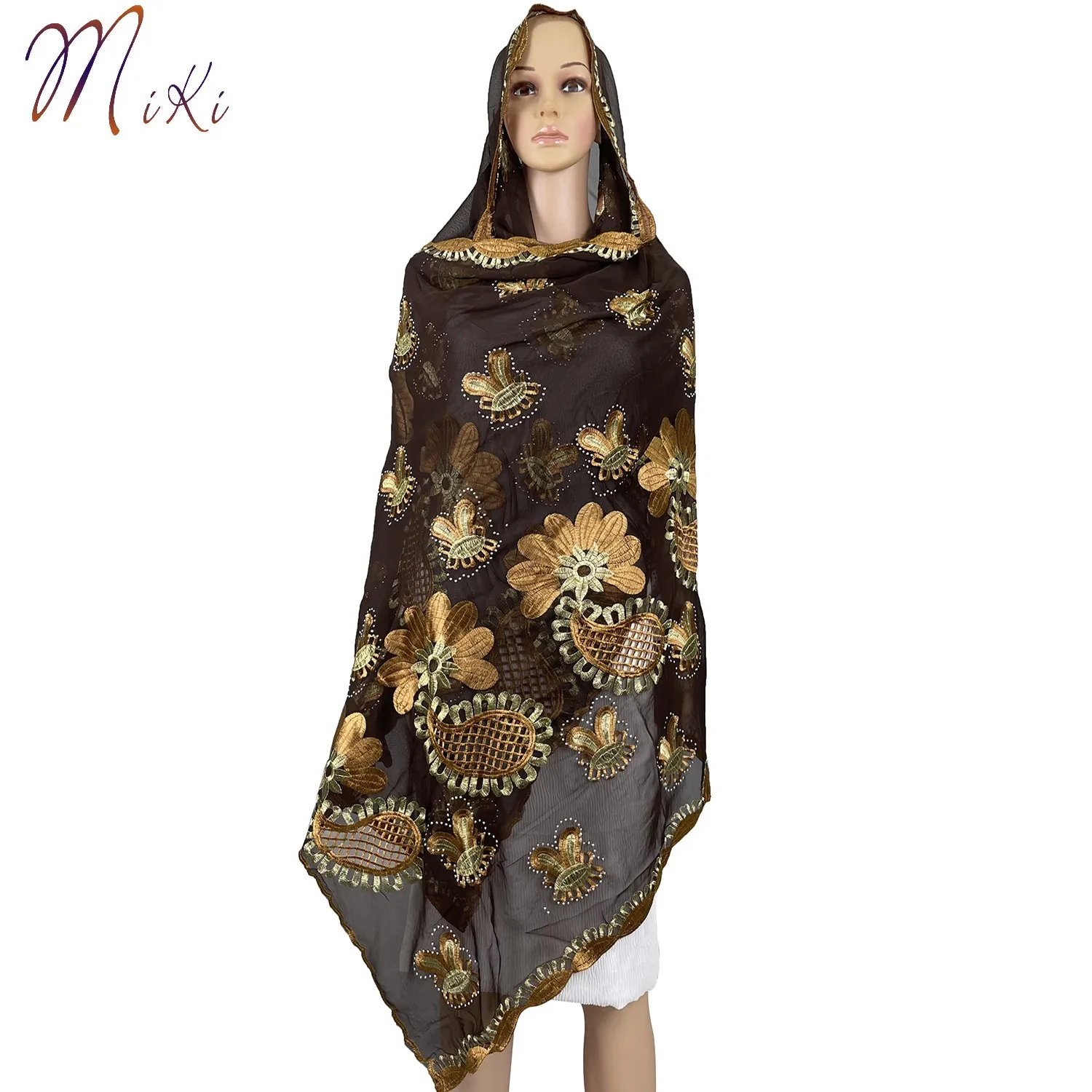2021 New Model African Women Fashion Scarf Hijab Muslim Dubai Cotton Shawls Embroidery Chiffon Hijab Turban Scarf BY05
2021 New Model African Women Fashion Scarf Hijab Muslim Dubai Cotton Shawls Embroidery Chiffon Hijab Turban Scarf BY05