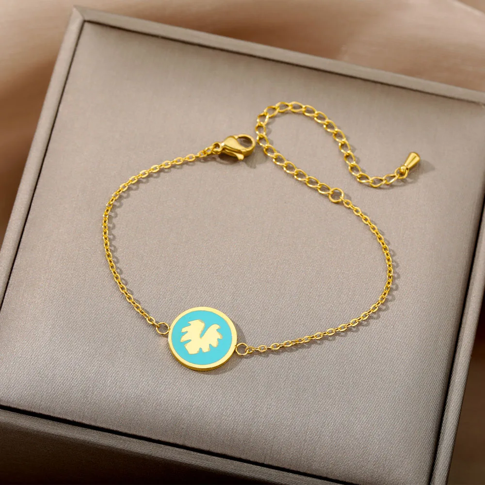 Metal Round Pendant Bracelet For Women Stainless Steel Gold Color Chain Bangle Bracelet 2021 Boho Vintage Statement Jewelry Gift
Metal Round Pendant Bracelet For Women Stainless Steel Gold Color Chain Bangle Bracelet 2021 Boho Vintage Statement Jewelry Gift