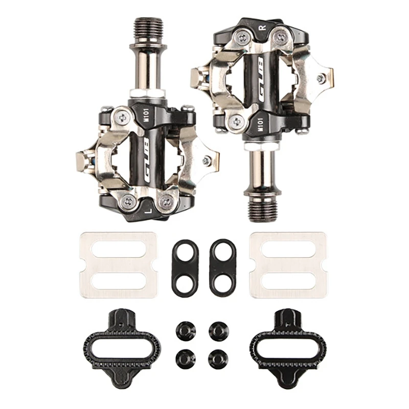 GUB MTB Pedal Self-Locking Bike Pedals with Cleat Compatible with SPD Structure for Outdoor Cycling
GUB MTB Pedal Self-Locking Bike Pedals with Cleat Compatible with SPD Structure for Outdoor Cycling