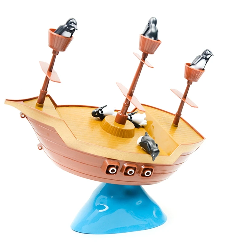 Cute Penguin Pirate Ship Balance Family Interaction Children Desktop Game Gift Educational Toys for Children
Cute Penguin Pirate Ship Balance Family Interaction Children Desktop Game Gift Educational Toys for Children
