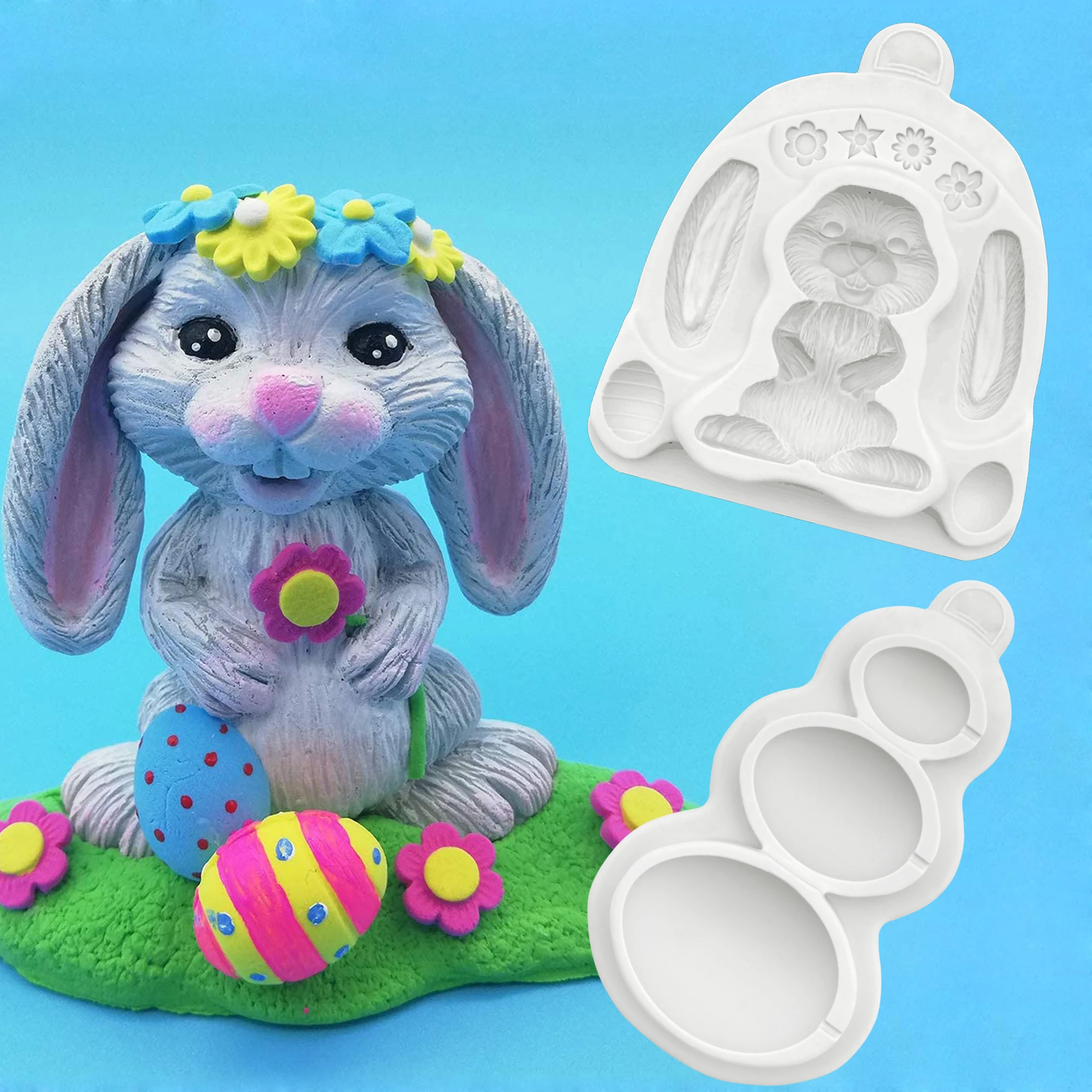 XiaoXiang Rabbit Fondant Silicone Mold Sugarcraft Wedding Cake Decorating Tools Easter Egg Fondant Chocolate Clay Molds M2044
XiaoXiang Rabbit Fondant Silicone Mold Sugarcraft Wedding Cake Decorating Tools Easter Egg Fondant Chocolate Clay Molds M2044