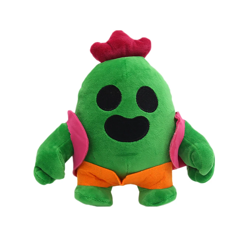 Игрушка плюшевая кактус 20 см анимационная игрушка мягкая подарок ребенку на день