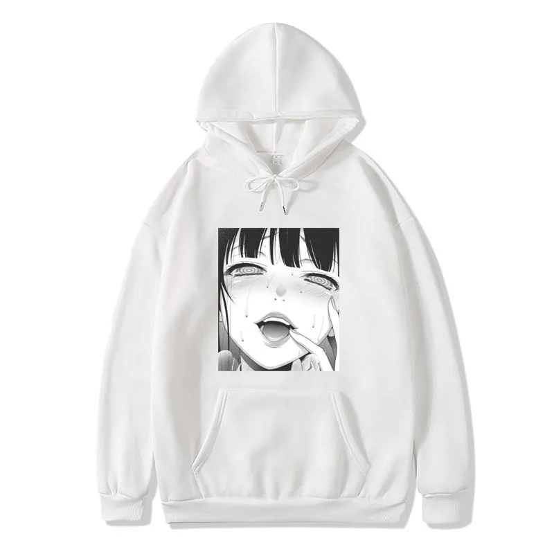 

Yandere Girls Graphic Hoodies Harajuku Cartoon Popular ACGN Sweatshirt Men Women Cute Girl Print Hoodies Casual Oversized Hoodie