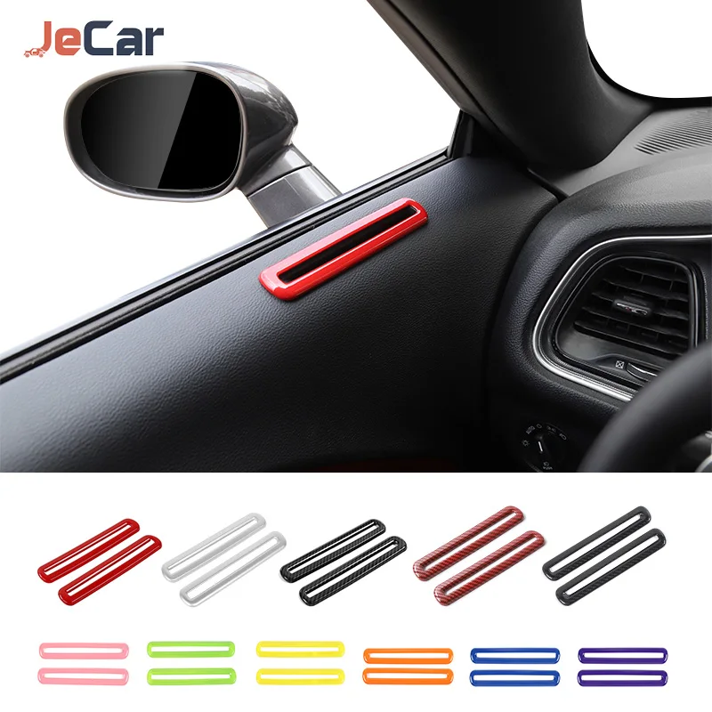 Car Door Air Outlet Vent Decoration Cover Stickers For Dodge Challenger 2015 Up Car Interior Accessories
Car Door Air Outlet Vent Decoration Cover Stickers For Dodge Challenger 2015 Up Car Interior Accessories