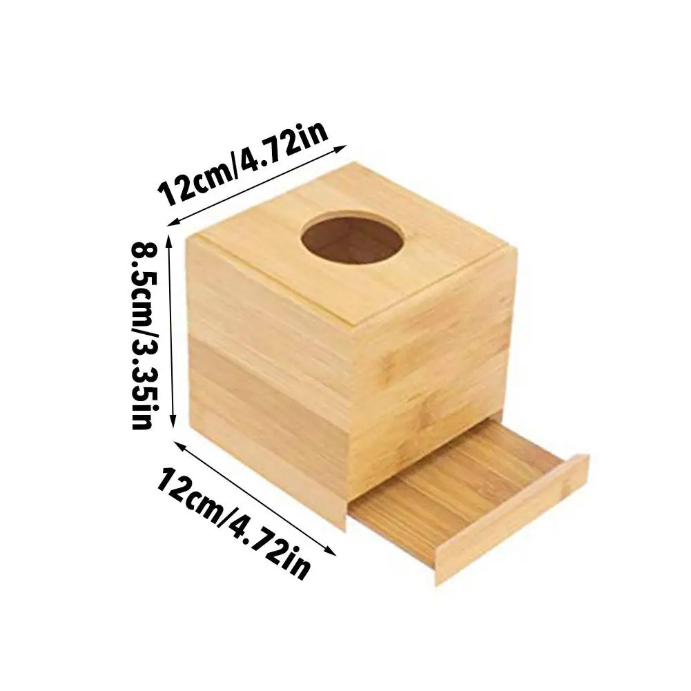 Bamboo Square Tissue Box Creative Seat Type Roll Storage Paper Box Tissue Canister Eco-Friendly Wood Table Decor Fashion Style
Bamboo Square Tissue Box Creative Seat Type Roll Storage Paper Box Tissue Canister Eco-Friendly Wood Table Decor Fashion Style
