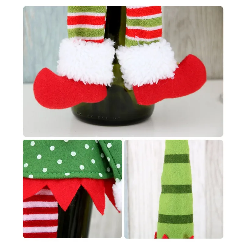 Christmas Red Wine Bag Bottle Bags Champagne Red Wine Bottle Set Home Party Dinning Table Red Wine Bag Supplies Decorations
Christmas Red Wine Bag Bottle Bags Champagne Red Wine Bottle Set Home Party Dinning Table Red Wine Bag Supplies Decorations