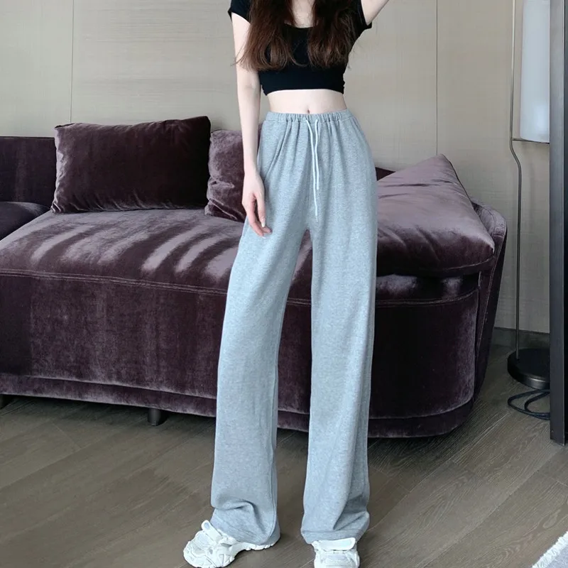 Sweatpants Women Clothes Streetwear 2021 Fashion Korean Style Wide Leg Trousers Harajuku Baggy Black Lounge High Waisted Vintage 
Sweatpants Women Clothes Streetwear 2021 Fashion Korean Style Wide Leg Trousers Harajuku Baggy Black Lounge High Waisted Vintage