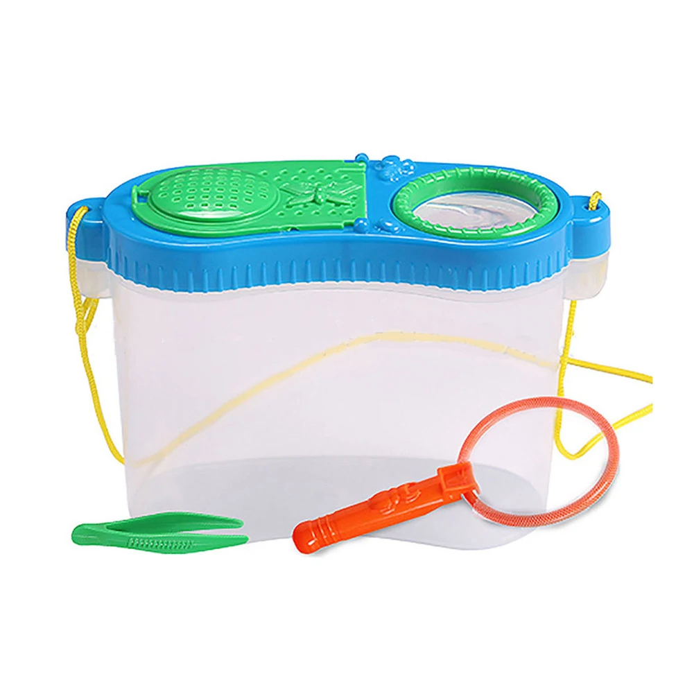 Early Childhood Education Experimental Research Plastic Tool Box Insect Feeding Observation Box Net Breeding Box Puzzle Toy
Early Childhood Education Experimental Research Plastic Tool Box Insect Feeding Observation Box Net Breeding Box Puzzle Toy