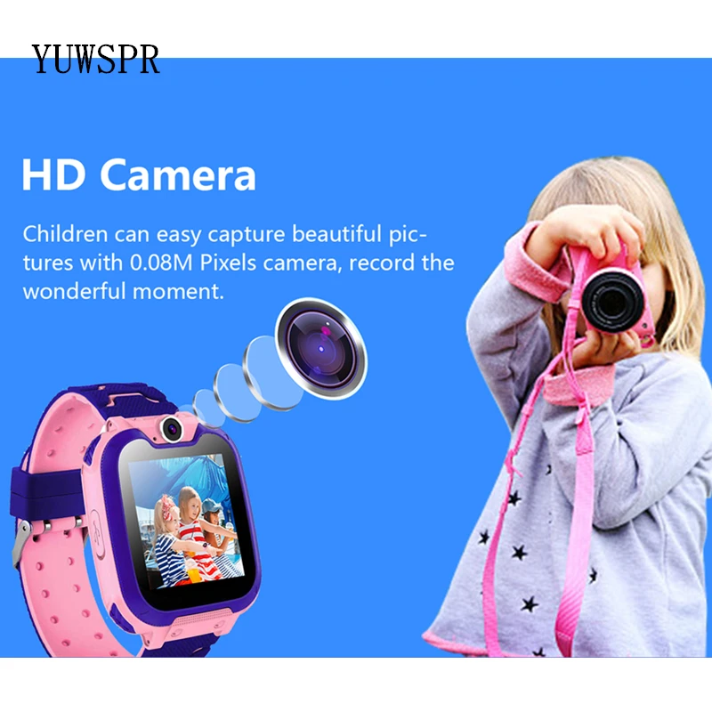 Новинка 2021 Детские умные часы-пазлы для игр в музыке с камерой и калькулятором