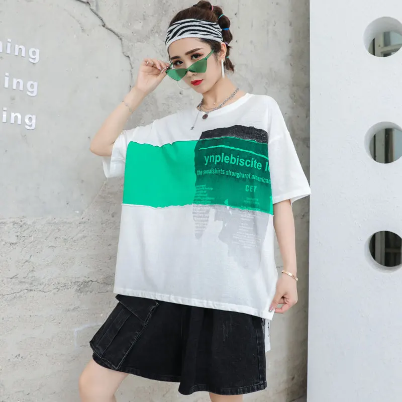 Max LuLu Japan Style New Summer 2021 Girl O-Neck Blue Cotton Tee Women Printed Patchwork T-shirt Female Casual Tops Plus Size 
Max LuLu Japan Style New Summer 2021 Girl O-Neck Blue Cotton Tee Women Printed Patchwork T-shirt Female Casual Tops Plus Size