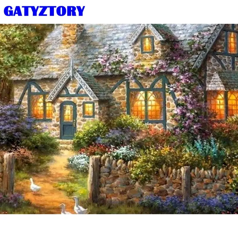 GATYZTORY Painting By Numbers 40x50 Framed On Canvas Mountain House Landscape Oil Picture Acrylic Paint Drawing Wall Artcraft Ki
GATYZTORY Painting By Numbers 40x50 Framed On Canvas Mountain House Landscape Oil Picture Acrylic Paint Drawing Wall Artcraft Ki