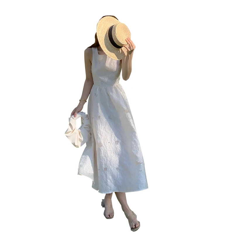 Fashion women's dress 2021 summer new temperament ladies high-end suspender backless dress puff skirt dress elegant
Fashion women's dress 2021 summer new temperament ladies high-end suspender backless dress puff skirt dress elegant