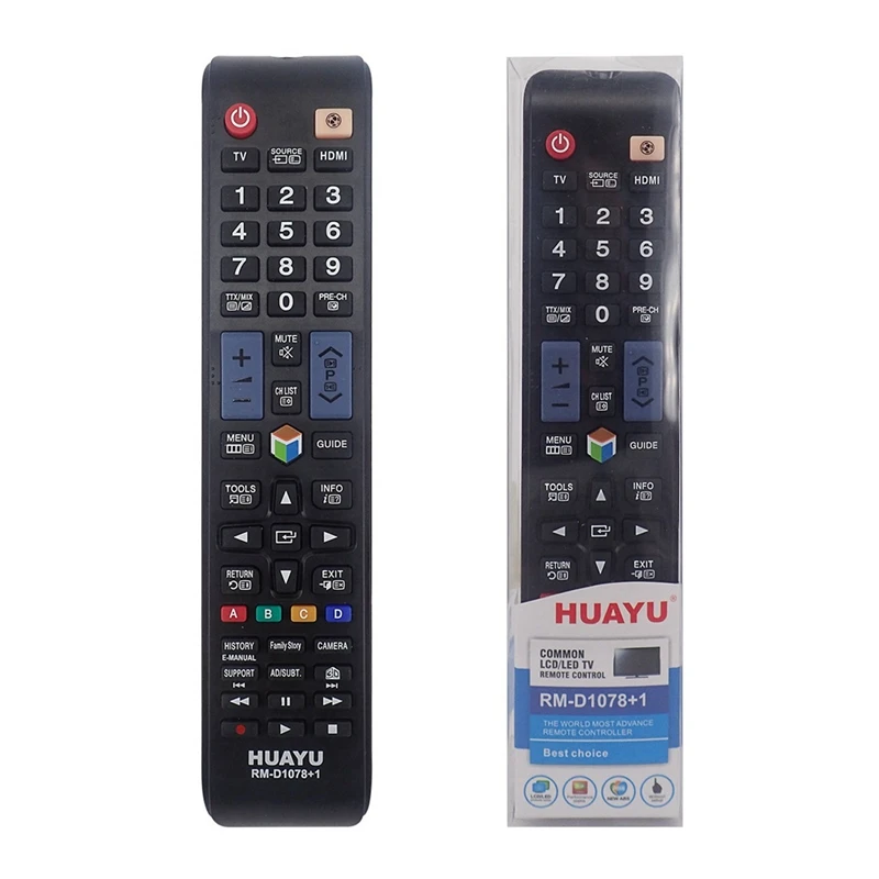HUAYU 1 Pcs for Sony Rm-L1370 LED 3D Tv Remote Control & 1 Pcs Universal Replacement Control Remote Rm-D1078
HUAYU 1 Pcs for Sony Rm-L1370 LED 3D Tv Remote Control & 1 Pcs Universal Replacement Control Remote Rm-D1078