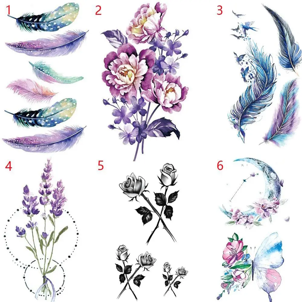 Fake Tattoo Under Breast Shoulder Temporary Tattoo Body Legs Arm Flower Black Rose Butterfly Tattoo Sticker
Fake Tattoo Under Breast Shoulder Temporary Tattoo Body Legs Arm Flower Black Rose Butterfly Tattoo Sticker