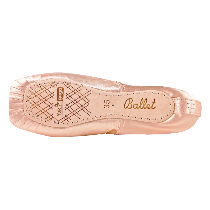 New Pointe Satin Upper With Ribbon Girls Women's Pink Professional Ballet Shoes Dancing Shoes With Toe Pads
New Pointe Satin Upper With Ribbon Girls Women's Pink Professional Ballet Shoes Dancing Shoes With Toe Pads
