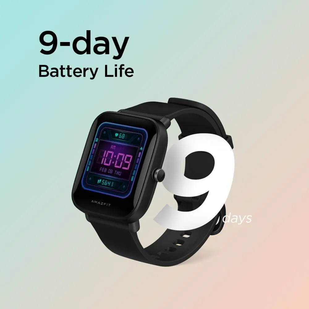 Original Amazfit Bip U Smartwatch 5ATM Waterproof 1.43inch Color Display Smart Watch Sleep Monitor Sport Tracker for Android IOS
Original Amazfit Bip U Smartwatch 5ATM Waterproof 1.43inch Color Display Smart Watch Sleep Monitor Sport Tracker for Android IOS
