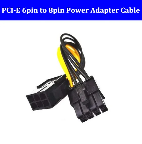 100% новый PCI Express 6 pin to 8 pin кабель адаптера питания 13 см PCI E 6 pin o 8pin Бесплатная доставка
100% новый PCI Express 6 pin to 8 pin кабель адаптера питания 13 см PCI E 6 pin o 8pin Бесплатная доставка