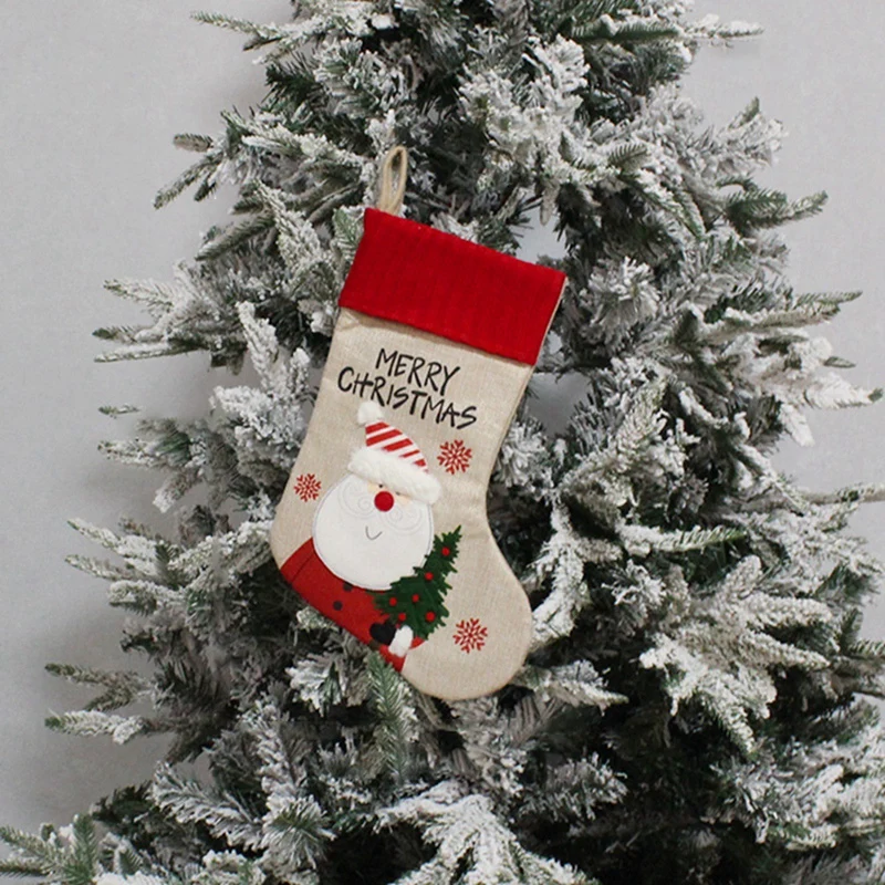 Christmas Tree Sock Snowman Gift Bag Christmas Stocking Sack Xmas Candy Bag Decoration Home Decoretion
Christmas Tree Sock Snowman Gift Bag Christmas Stocking Sack Xmas Candy Bag Decoration Home Decoretion