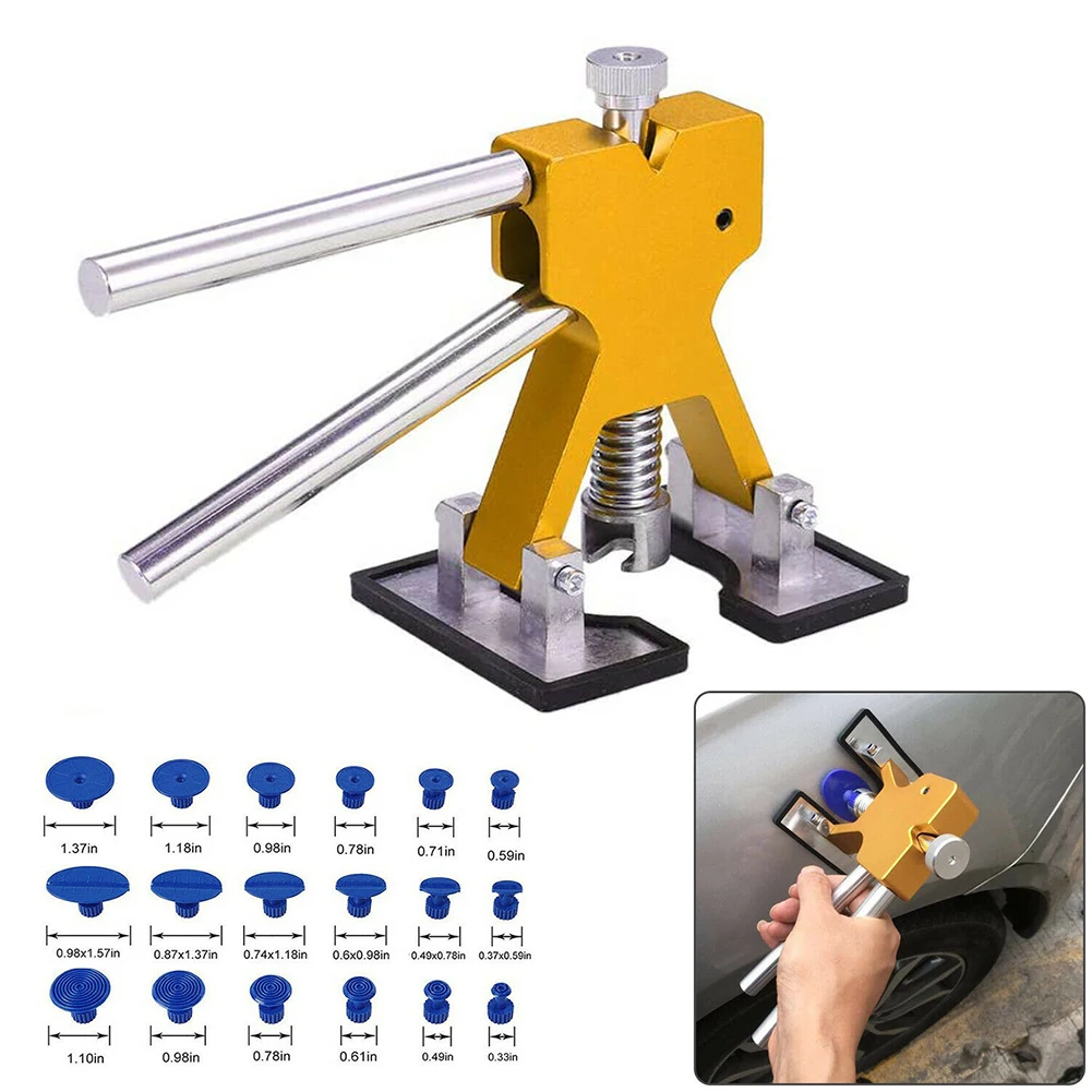 Paintless Car Dent Removal Tool Repair Remover Dent Puller with 18Pcs Remover Tab Easy to Use Lifter Small Dent Repair Tool
Paintless Car Dent Removal Tool Repair Remover Dent Puller with 18Pcs Remover Tab Easy to Use Lifter Small Dent Repair Tool