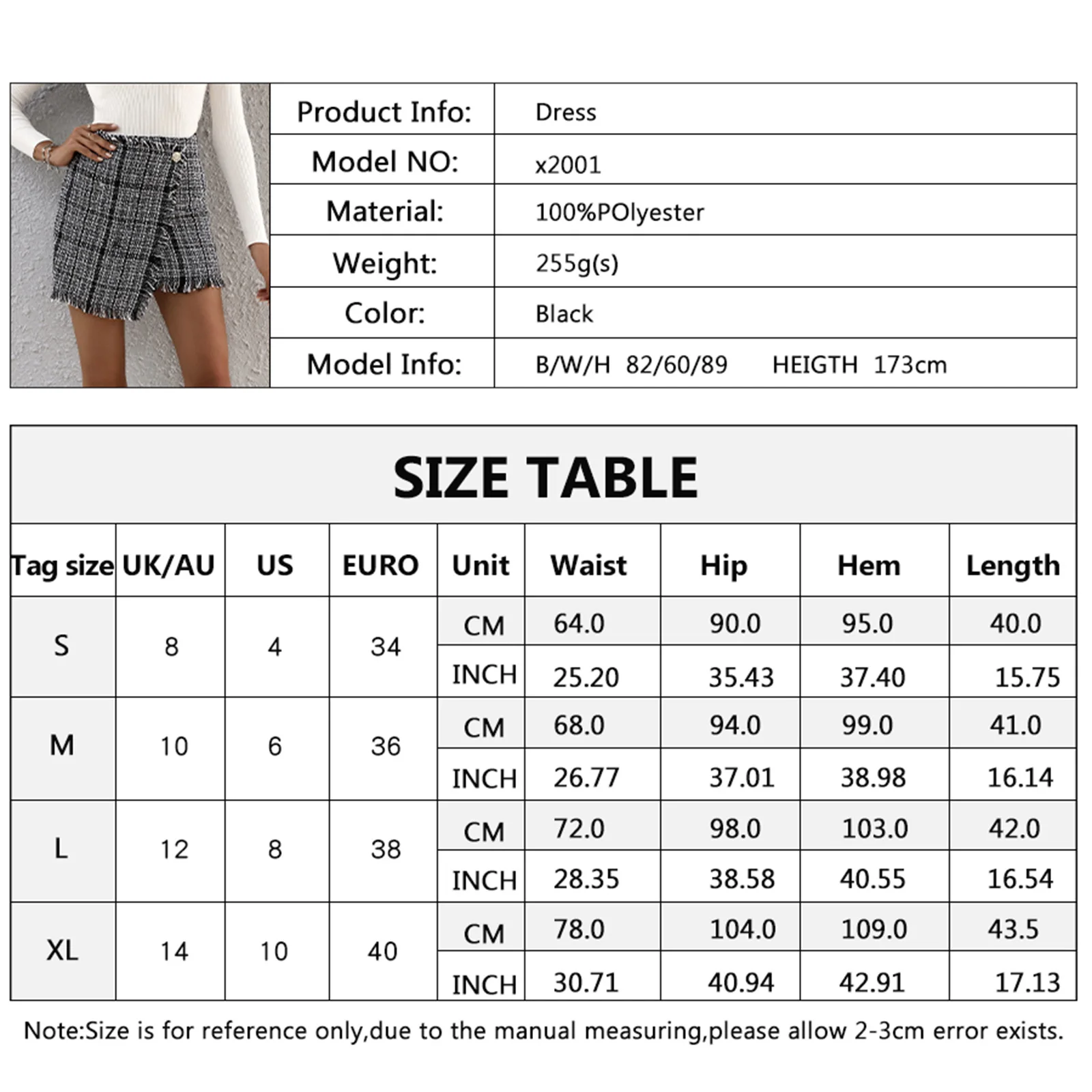 Women Mini Skirt High Waist Plaid Pencil Skirts 2020 Autumn Party Clubwear Casual Short Clothing Elegant Skirts For Office Lady
Women Mini Skirt High Waist Plaid Pencil Skirts 2020 Autumn Party Clubwear Casual Short Clothing Elegant Skirts For Office Lady