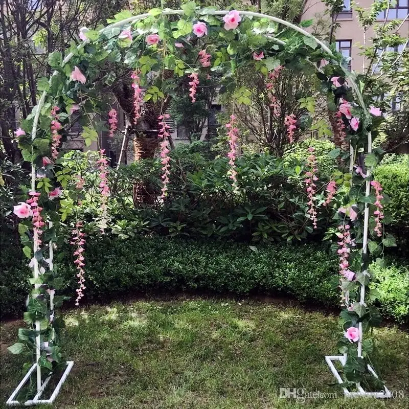 2019 Bridal Arch Frame Background Decoration Cherry Blossom Arch Flower Stand Door Wedding Party Decoration Props wedding arch 
2019 Bridal Arch Frame Background Decoration Cherry Blossom Arch Flower Stand Door Wedding Party Decoration Props wedding arch