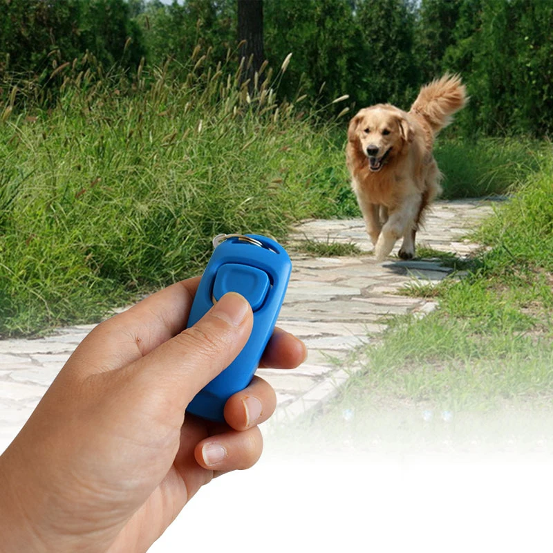 Горячая Распродажа тренировочный свисток для собаки кликер домашних животных