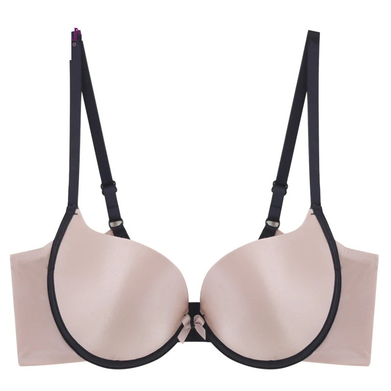 Elovegirl Support Wholesale Seamless Steel Ring Solid Color Stitching Bra Push-pull Sexy Back Closed Underwear Women's Cup
Elovegirl Support Wholesale Seamless Steel Ring Solid Color Stitching Bra Push-pull Sexy Back Closed Underwear Women's Cup