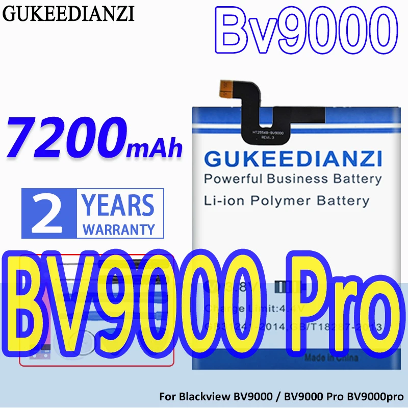 High Capacity GUKEEDIANZI Battery 7200mAh For Blackview BV9000 / BV9000 Pro BV9000pro
High Capacity GUKEEDIANZI Battery 7200mAh For Blackview BV9000 / BV9000 Pro BV9000pro