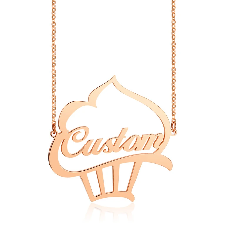 Kids Girls Ice-cream Custom Name Necklace Personalized Stainless Steel Nameplate Pendant Necklace Jewelry 
Kids Girls Ice-cream Custom Name Necklace Personalized Stainless Steel Nameplate Pendant Necklace Jewelry