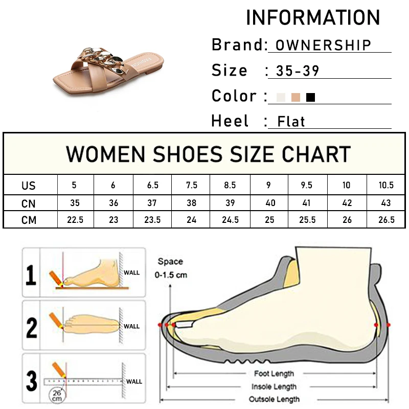 2021 Summer Women Square Toe Metal Chain Slippers Female Cross Tied Flats Ladies Sewing Comfortable Footwear Beach Casual Shoes
2021 Summer Women Square Toe Metal Chain Slippers Female Cross Tied Flats Ladies Sewing Comfortable Footwear Beach Casual Shoes