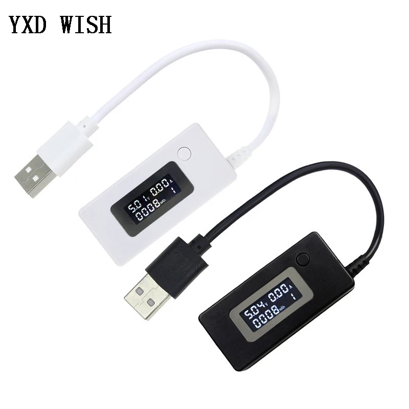 LCD Screen Mini Creative Phone USB Tester Portable Doctor Voltage Current Meter Mobile Power Charger Detector Voltmeter
LCD Screen Mini Creative Phone USB Tester Portable Doctor Voltage Current Meter Mobile Power Charger Detector Voltmeter