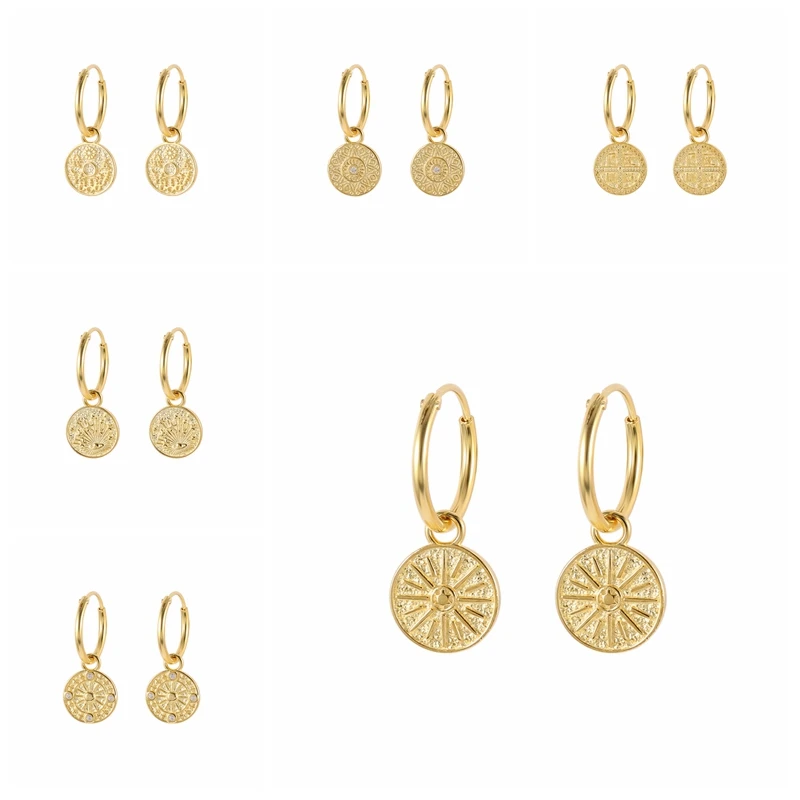 MC 925 Sterling Silver Earrings For Women Girls New BOHO Formal Elegant Ear Hoops With Moon Phase Medallion Pendant Pendientes
MC 925 Sterling Silver Earrings For Women Girls New BOHO Formal Elegant Ear Hoops With Moon Phase Medallion Pendant Pendientes