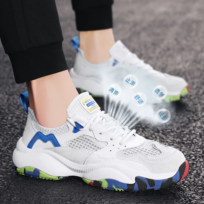 Fashion Shoes 2020 Men Summer Breathable Mesh Shoes Men Spring Casual Fashion Sneakers Zapatos De Hombre Tenis Masculino Vesonal
Fashion Shoes 2020 Men Summer Breathable Mesh Shoes Men Spring Casual Fashion Sneakers Zapatos De Hombre Tenis Masculino Vesonal
