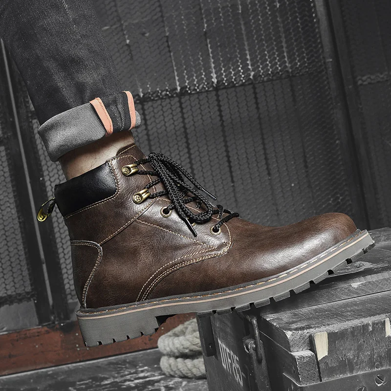Zapatillas Invierno Hombre Handmade Boots Winter Shoes High Top Men Men's Sneakers Man Coturno Mens Brown Hightop
Zapatillas Invierno Hombre Handmade Boots Winter Shoes High Top Men Men's Sneakers Man Coturno Mens Brown Hightop