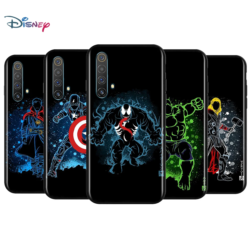 Silicone Black Cover Marvel Superhero For Realme 2 3 3i 5 5S 5i 6 6i 6S 7 Global X7 Pro 5G Phone Case Shell
Silicone Black Cover Marvel Superhero For Realme 2 3 3i 5 5S 5i 6 6i 6S 7 Global X7 Pro 5G Phone Case Shell