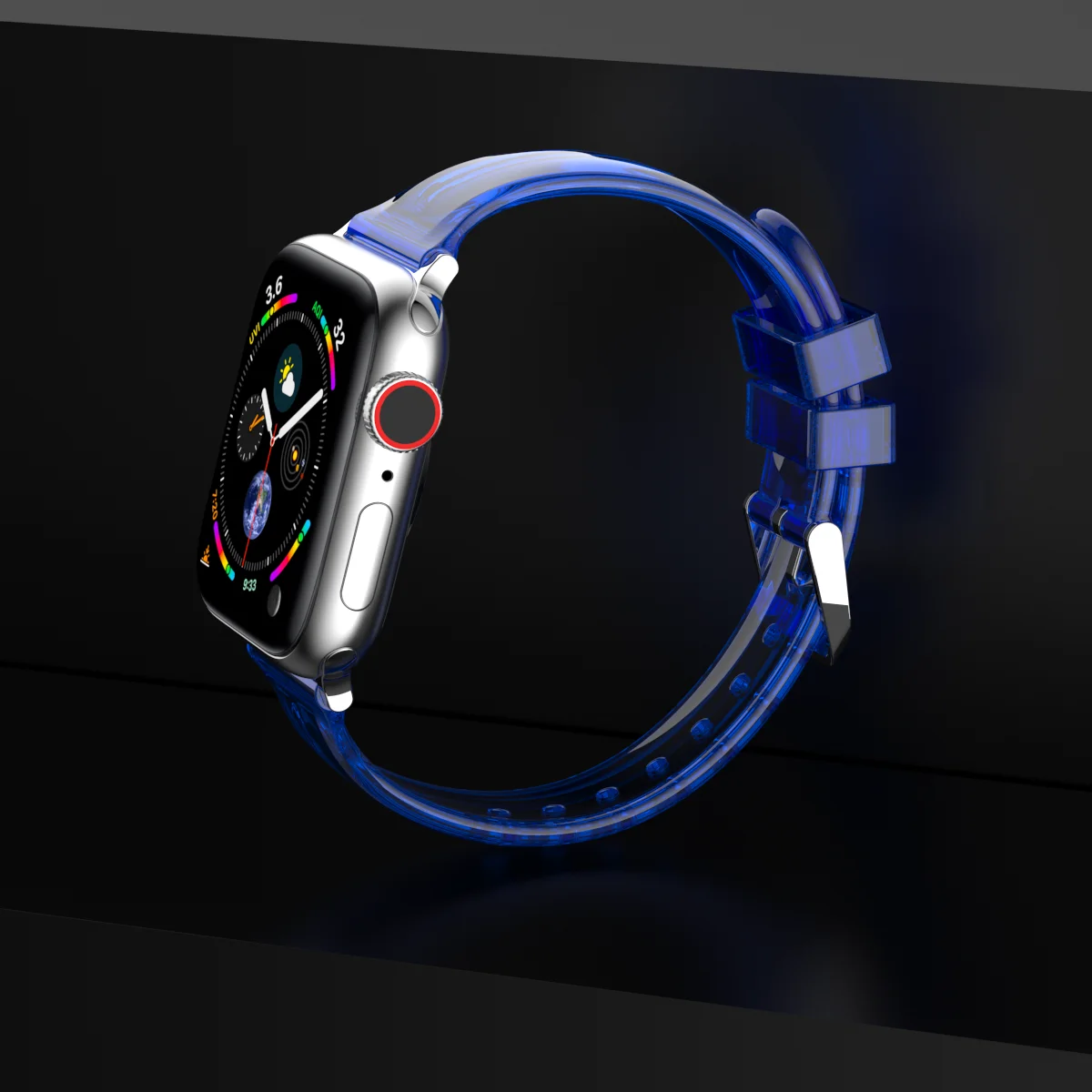 Silicone Strap for Apple Watch Band Series 6 SE 5 4 3 2 Transparent for Iwatch TPU bracelet 38mm 40mm 42mm 44mm band accessories
Silicone Strap for Apple Watch Band Series 6 SE 5 4 3 2 Transparent for Iwatch TPU bracelet 38mm 40mm 42mm 44mm band accessories