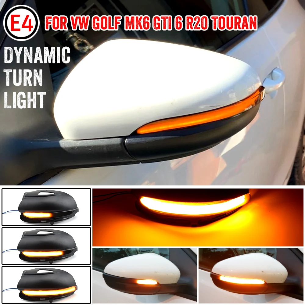 For VW GOLF 6 MK6 GTI R32 08-14 Touran LED Dynamic Turn Signal Light Side Wing Rearview Mirror Indicator Lamp With Bottom Shell
For VW GOLF 6 MK6 GTI R32 08-14 Touran LED Dynamic Turn Signal Light Side Wing Rearview Mirror Indicator Lamp With Bottom Shell